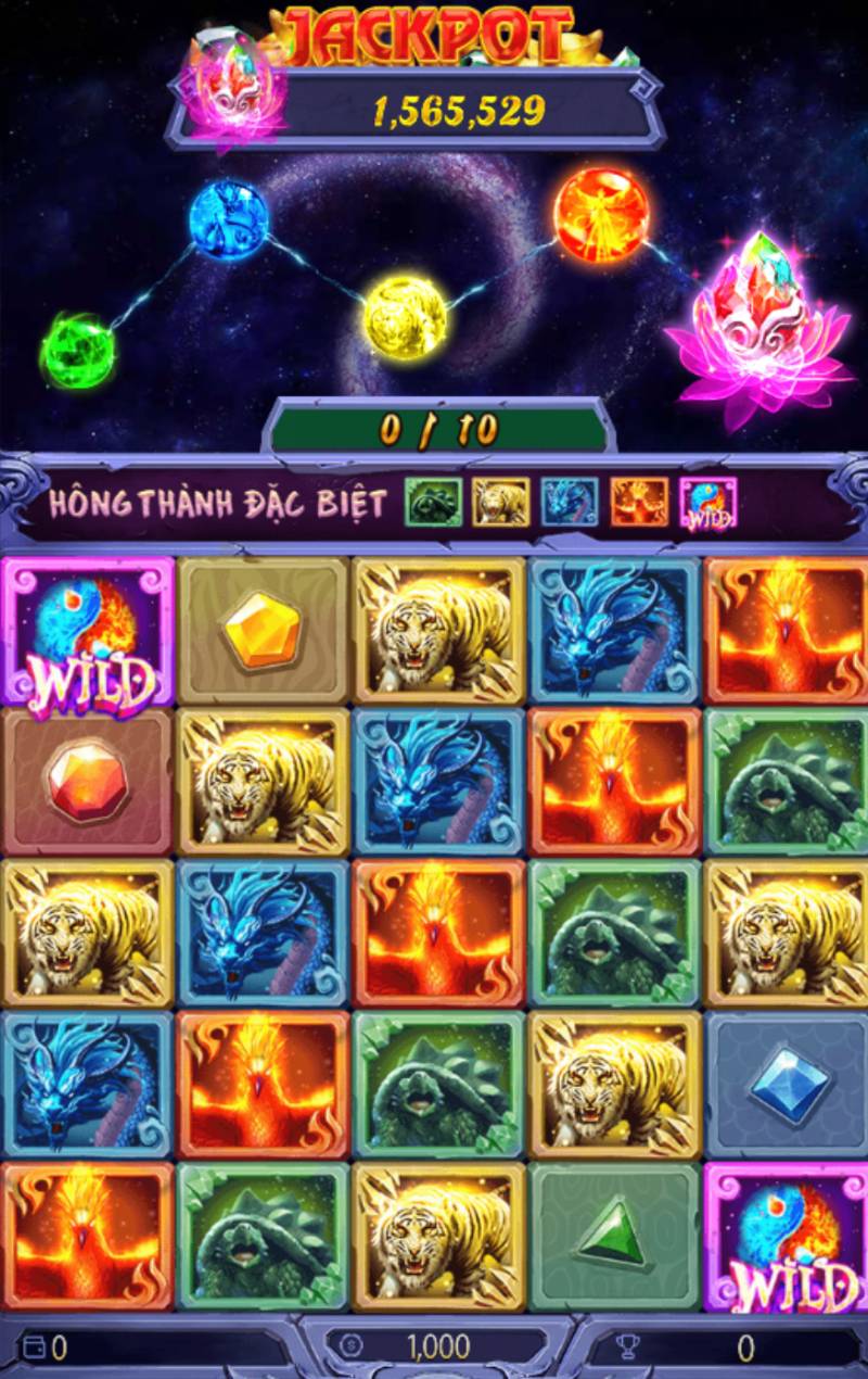 Tứ Thần Thú – Siêu Phẩm Slot Game Với Tính Năng Triệu Hồi 10 Chiến thuật chơi Tứ Thần Thú để tối ưu lợi nhuận